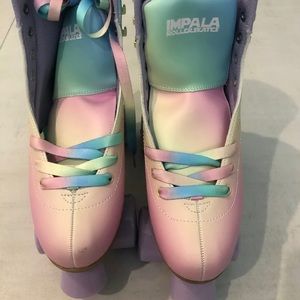 Impala Roller Skates, Size 7, Pastel Fade